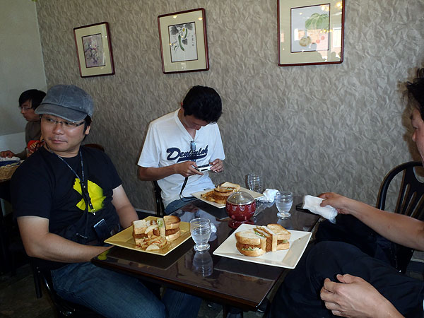 懐かしい「ルーレット占い」が置かれていた